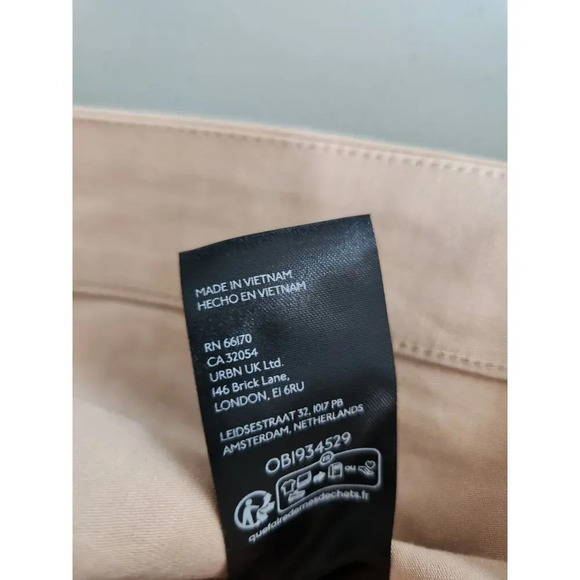 NWT Anthropologie The Colette Wrap Midi Dress by Maeve Size L Honey #9H422 - Picture 12 of 12